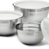 Cuisinart Mixing Bowl Set, Stainless Steel, 3-Piece, CTG-00-SMB